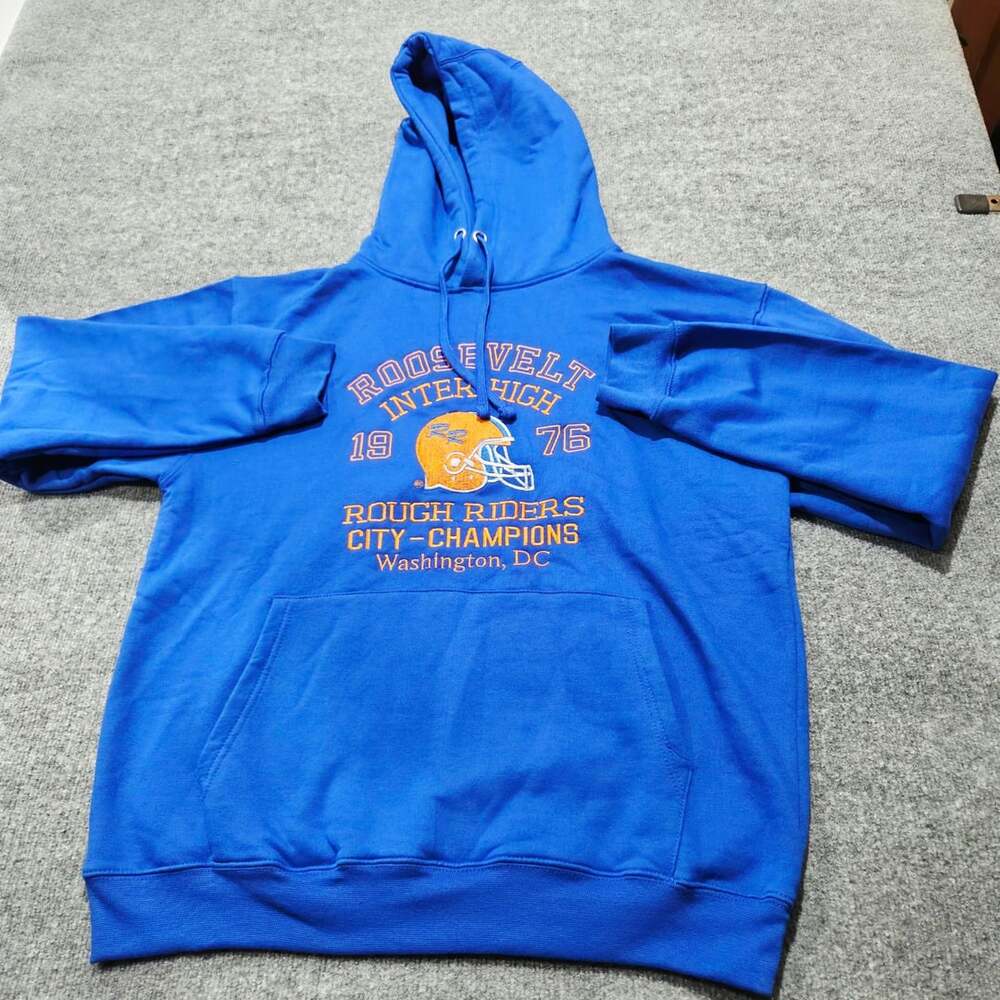 GEMROCK Roosevelt Inter High 1976 Rough Riders City Champions Washington DC Blue